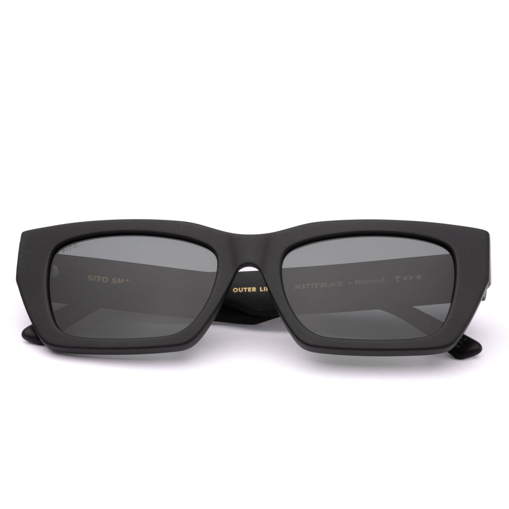 OUTER LIMITS - MATTE BLACK IRON POLARISED