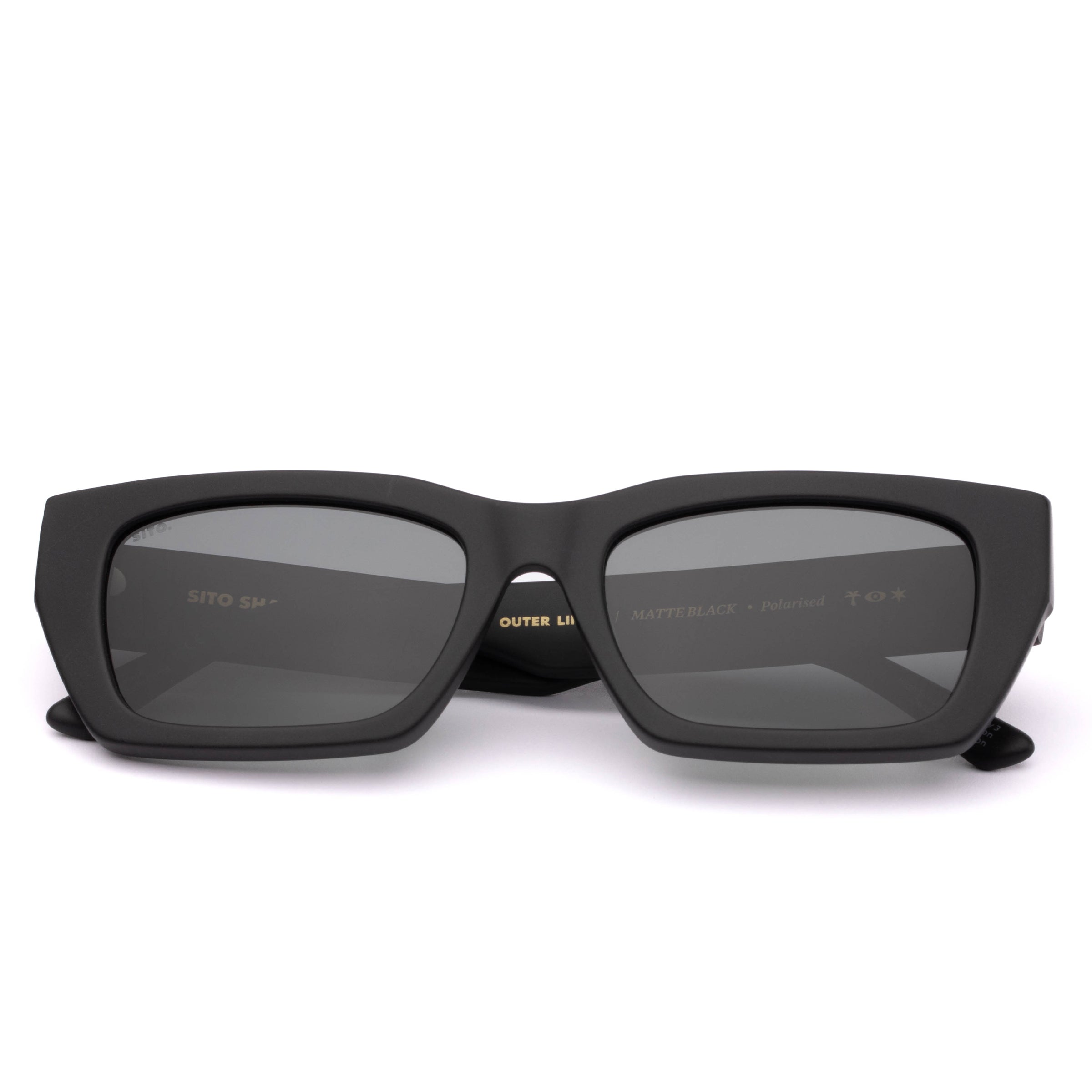 OUTER LIMITS - MATTE BLACK IRON POLARISED